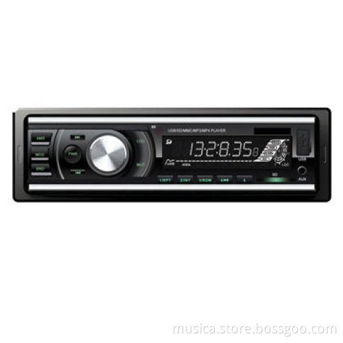 Car radio, deckles, with fixed panel and good design